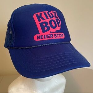 Kidz Bop Never Stop trucker hat SnapBack adjustable mesh OS Otto